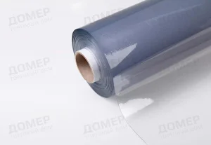 Клеенка ПРОЗРАЧНАЯ CRYSTAL 100%ПВХ 0,80мм*0.8м*20м * 1/20
