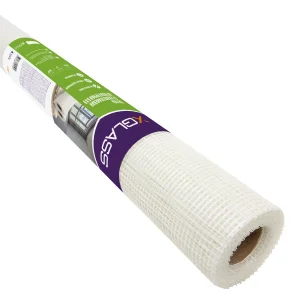 Сетка стеклотканевая штукатурная X-Glass Pro 5ммх5мм 60 г кв.м 1 20 м  1 35