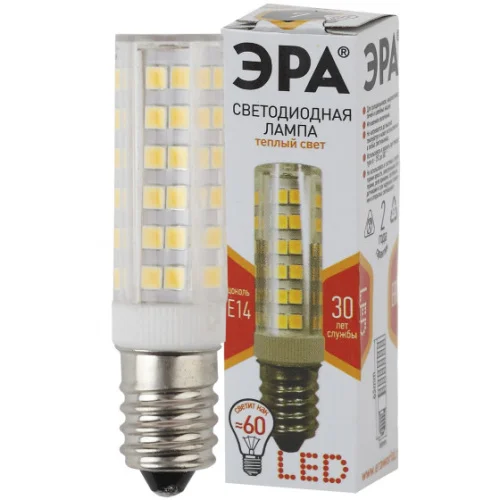 Лампа Е14 капсула 7Вт 560Лм 2700К LED T25-7W-CORN-827-E14 Б0033029 (Эра)  1 25