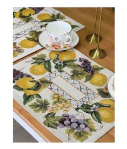Комплект салфеток Жюра Виноград и лимоны 35х45см 2шт 2413639