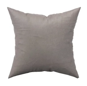 Подушка декоративная Велюр 40х40см стальной 58113916  1