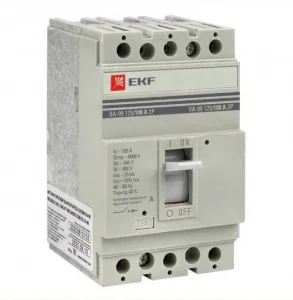 Выключатель автоматический 3п 125/100А 25кА ВА-99 PROxima mccb99-125-100 EKF