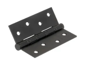 Петля под врезку универсальная FUARO IN4400U-BL BL черный матовый (4BB/BL 100x75x2,5) БЛИСТЕР *1/80