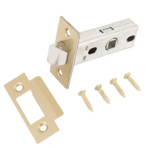 Защёлка АЛЛЮР АРТ L45-8 PB золото торц.планка 25мм б/ручек