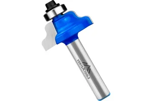 Фреза фигиреейная горизонтальная с подшипником, хвост -8мм, D-30мм, H-12мм, B-8,5мм, R-3мм, L-56,5мм