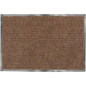 Коврик ВОРСОВЫЙ ребристый 120 250 0,8см коричневый   1