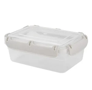 Контейнер  BERGEN  пищевой с защелками 1,4л пепельный жемчуг PT104510024  1 10