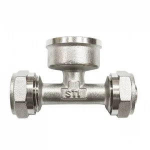 Тройник ВР 26х3/4"х26 обжим. STI *5/35