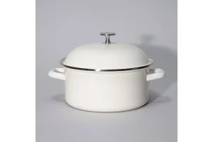 Кастрюля Agness эмалированная с крышкой "Charm" 2.6л 22х10см 934-595 *1/6 Кастрюля Agness эмалированная с крышкой "Charm" 2.6л 22х10см 934-595 *1/6