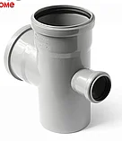 Крестовина одноплоск. белая бесшумная D110х110х50 90гр  1 25