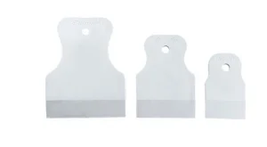 Набор шпателей 40-60-80мм Matrix белая резина 3шт