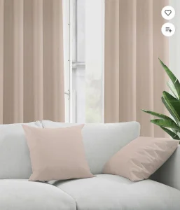 Подушка декоративная Канвас 40х40см экрю