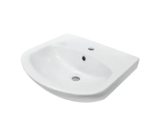 Умывальник Т 50 ВКС белый S1, WB.FN Т 50-C WHT.G S1 (Sanita)  1