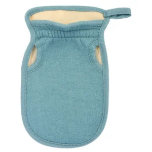 Мочалка «Королевский пилинг», рукавица двусторонняя на резинке, medium, в ассортименте 3 цвета,13,5х