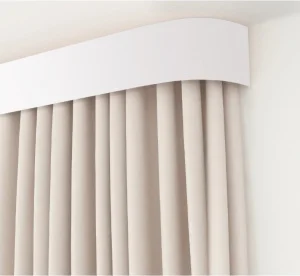 Карниз потолочный DDA Т-000051151 Поворот Декор трехрядный пластик белый глянец 2м