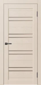 Полотно дверное L 3 бронза матовое Soft ясень латте 800*2000