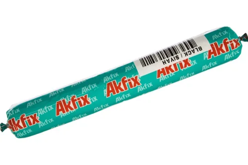 Герметик полиуретановый быстросохнущий Akfix 637FC черный 600мл AA668  1