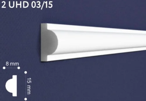 Молдинг настенно-потолочный UHD Polymer 2 3 15 2м Солид  1 96