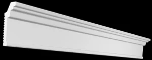 Плинтус потолочный GPX-2 2м для натяжных потолков