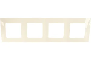Рамка 4-м  Etika  бел. 672504 (Legrand)  10