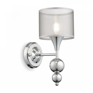 Бра Lauren FR5093WL-01CH серебро Freya