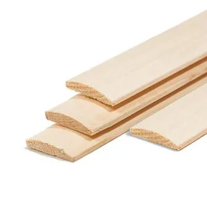 Нащельник липа (овал) 6х29х2400 сорт А массив