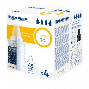 Комплект кассет  Барьер Классик  (упак 4 шт) К014С17 (Барьер)  9