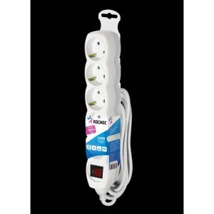 Удлинитель 5м с заземл. ПВС 3х1 с выключателем YKsm5m-5g-Z-V(K) Космос Удлинитель 5м с заземл. ПВС 3х1 с выключателем YKsm5m-5g-Z-V(K) Космос