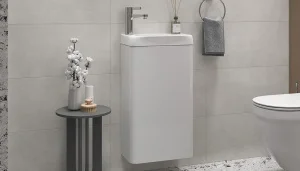 Тумба для ванны подвесная Bio 40 Maxi белый