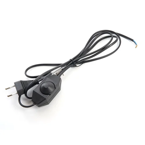 Сетевой шнур с диммером 230V 2м черный DM103-200W (Feron)  1