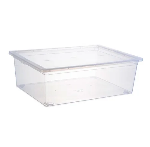 Ящик для хранения 25л 530х370х180мм прозрачный М2353  1 5