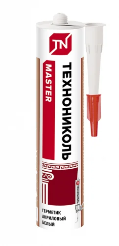 Герметик акриловый белый универсальный 280мл 667562  072889(Технониколь)  12 1248 (-15)