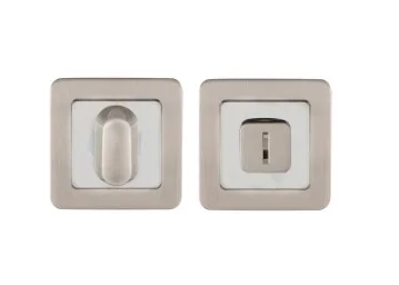 Сантехническая завертка к ручкам PUNTO BK6.K.QR52 матовый никель хром QR SN CP-3  4