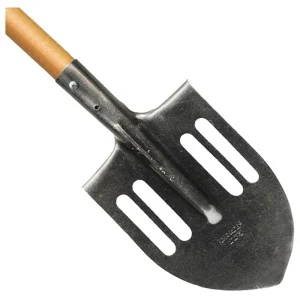 Лопата штыковая ЛКО рельс.сталь `Урожайная сотка` облегченная с краш дер/чер S506-6