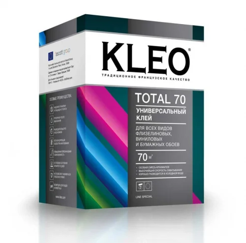 Клей для обоев универсальный KLEO TOTAL 70 500гр 1 12