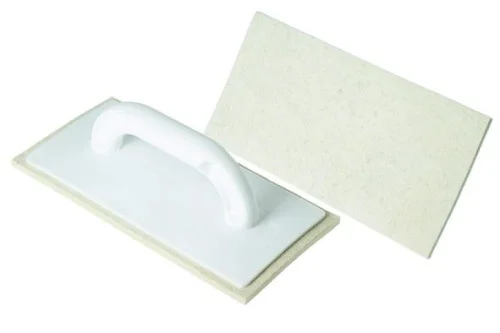 Терка войлочная 270х130х8мм фетровое покрытие пластиковое основание РемоКолор 20-2-001  1