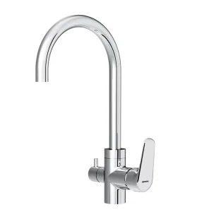 Смеситель д кухни одноруч. с подключением к фильтру питьевой воды  Merkur  хром 400730000 (Damixa)