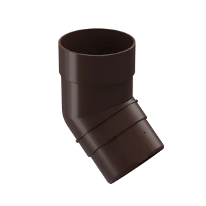 Колено 45° шоколад PVSA-1050 Döcke PREMIUM