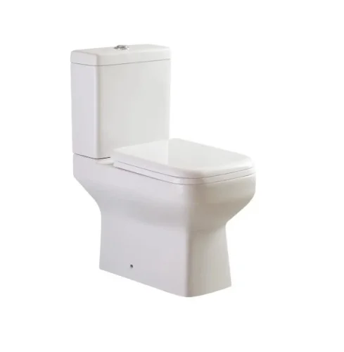 Унитаз напольный KN8130000 безободковый горизонтальный выпуск микролифт 65х36,5х79см (Knois)  1