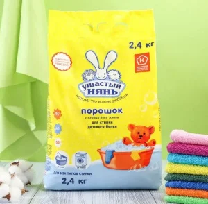 Стиральный порошок "Ушастый нянь" 2,4 кг 1013 *1/6