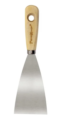 Шпательная лопатка 60мм деревянная рукоятка сталь РемоКолор 12-0-006   1 12 120