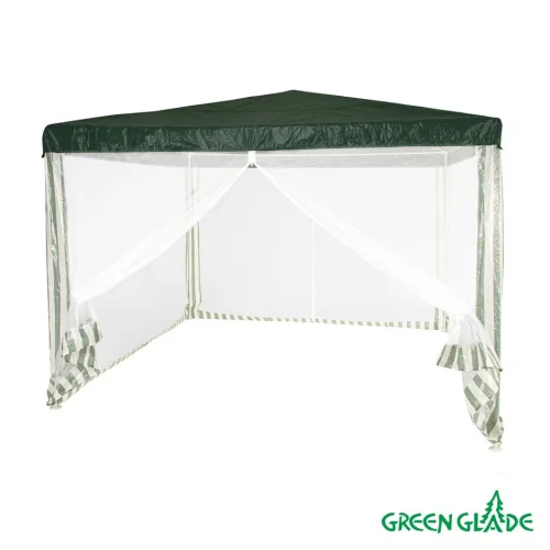 Тент садовый Green Glade 3х3х2,5м полиэтилен 1028  1