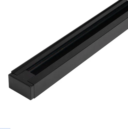 Шинопровод однофазный L1000 PTR 1M-BL накладной подвесной для трекового освещения черн. 5026322 (Jaz