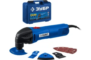 Реноватор Зубр Профессионал МФИ-П550 Н OIS, 550Вт, 6000-20000 кол мин, набор насадок, кейс  1