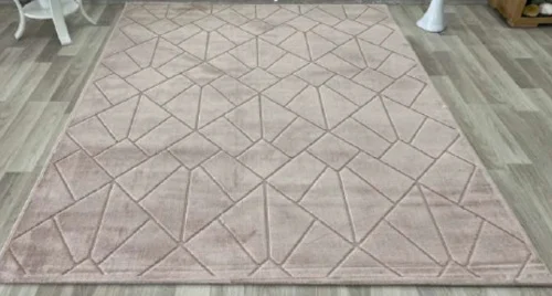 Ковер SOFT 160х230см дизайн J744A PINK PINK