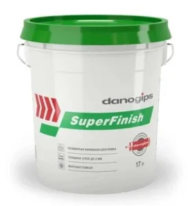 Шпаклевка финишная готовая Sheetrock SuperFinish 28кг 17л