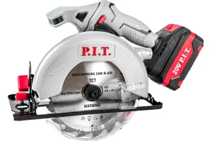Пила циркулярная P.I.T. PKS20H-165A/1 аккум. 4А*ч ЗУ 20В 4300 об/мин 333261 *1
