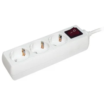 Удлинитель 5м с заземл. У03К 2P+PE ПВС 3х1 с выключателем белый WYP10-16-03-05-ZK-N IEK Удлинитель 5м с заземл. У03К 2P+PE ПВС 3х1 с выключателем белый WYP10-16-03-05-ZK-N IEK