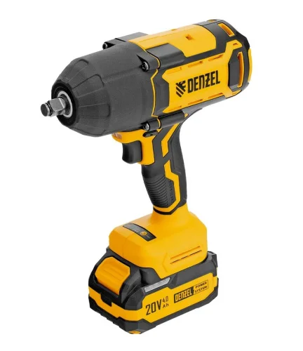 Гайковерт ударный Denzel CIWH-BL-20-1000 20В 1000 Нм 1 акб (4 ач), кейс 26528  1