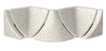 Набор комплектующих к плинтусу для столешницы Черный 007  1 10